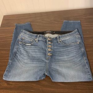 Torrid Extra Short Sky High Skinny Jeans